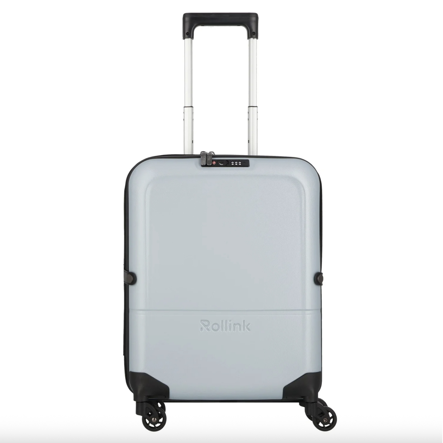 Чемодан складной Rollink FLEX LIGHT 55x40x20 см, 4 колеса, светло-серый-0