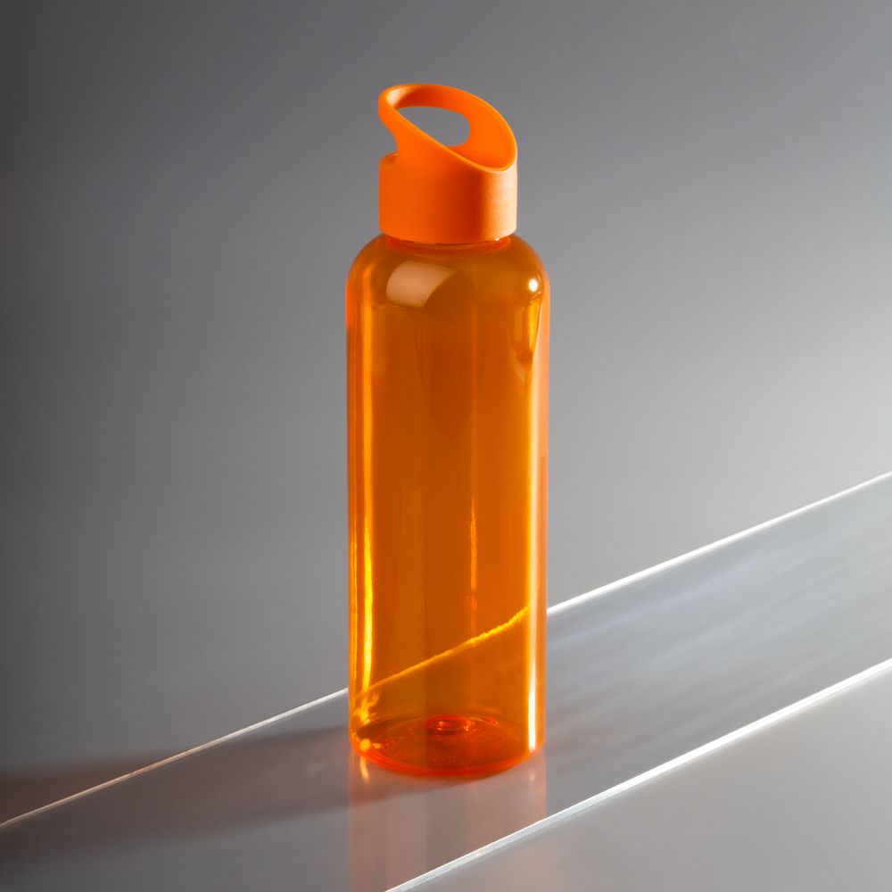 Бутылка для воды Plaske, оранжевая-3