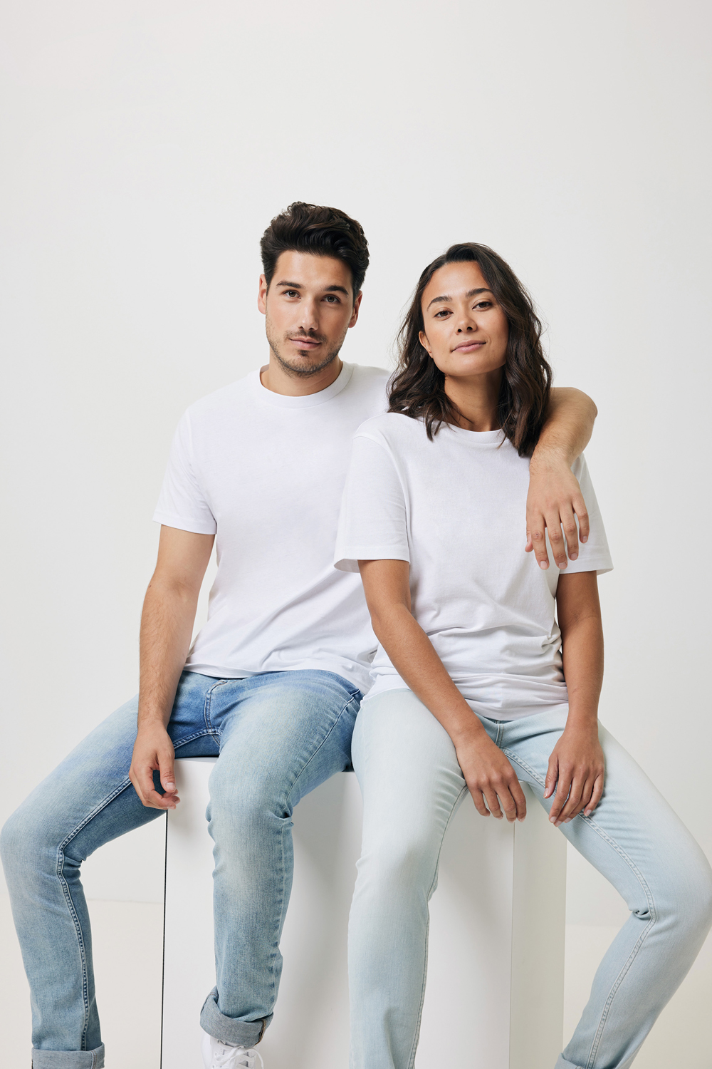 Футболка Iqoniq Bryce из переработанного хлопка, унисекс, 180 г/м²-21