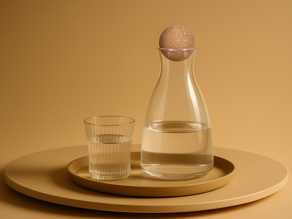 Декантер с пробковой крышкой Beveri-5