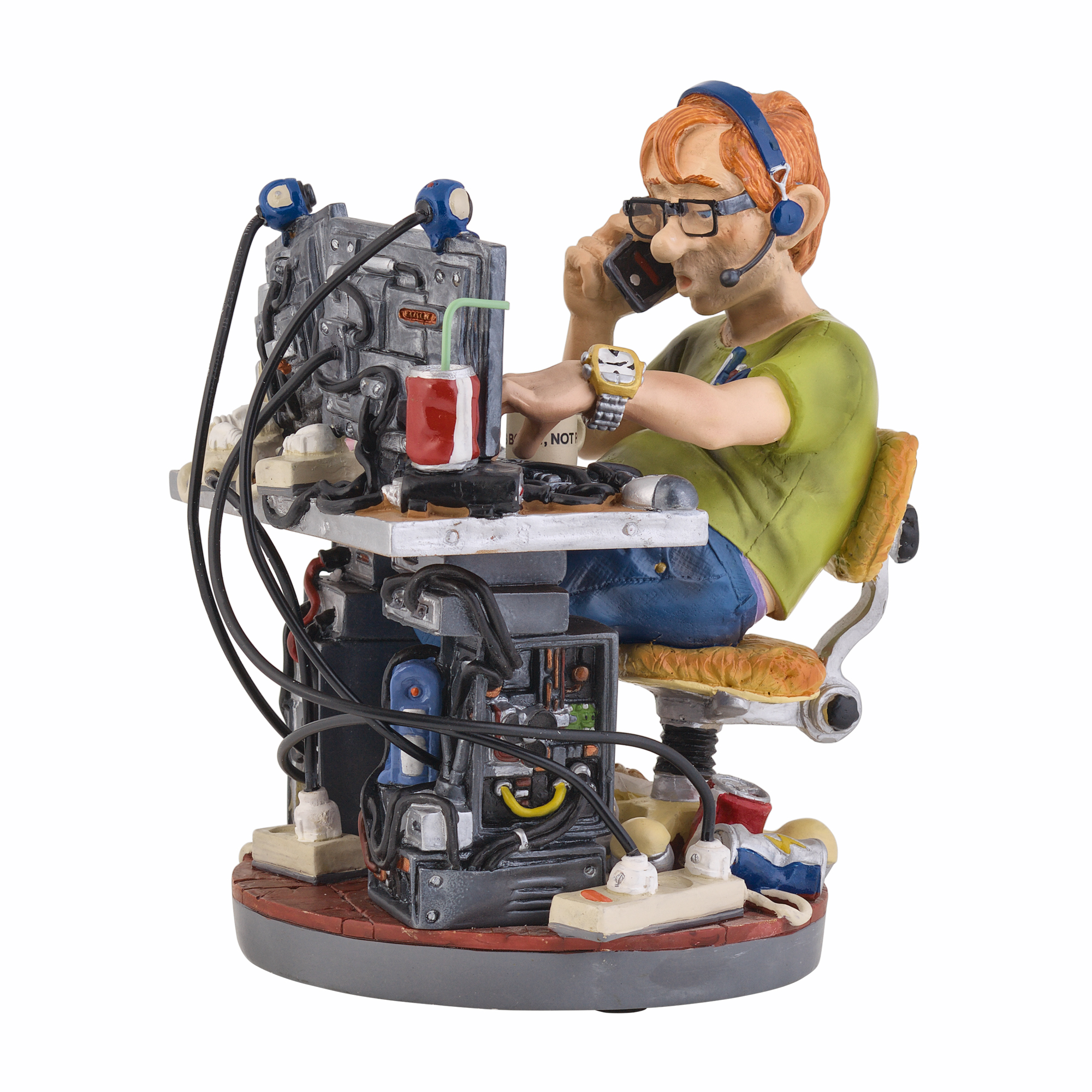 Скульптура "Компьютерщик"-0