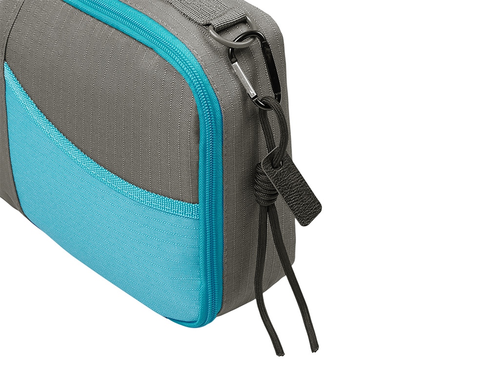 Изотермическая сумка-холодильник Breeze New для ланч-бокса, серый/голубой-7