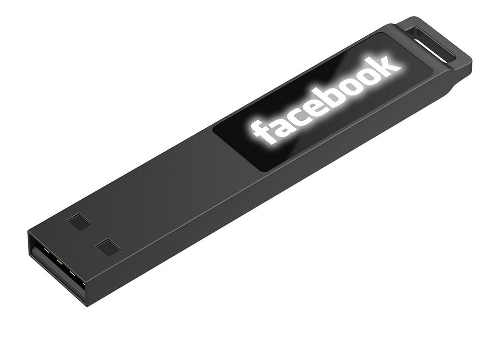 Флешка markBright Black с белой подсветкой, 32 Гб-2