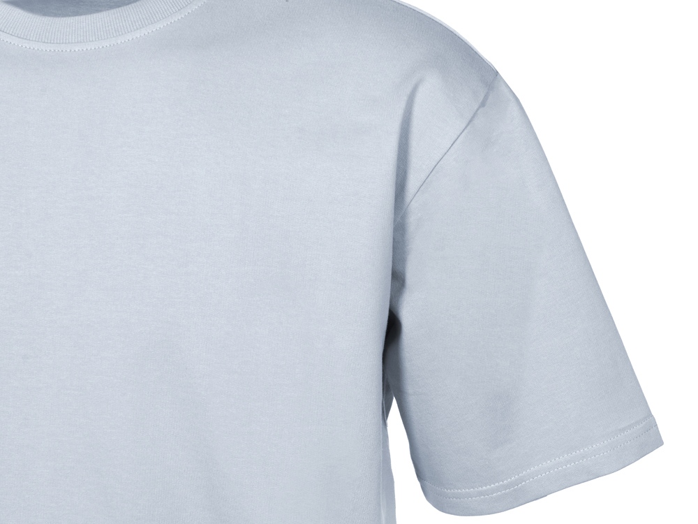 Футболка из френч терри Warsaw унисекс 220гр, небесно-голубой-11