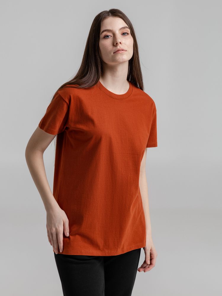 Футболка Imperial 190, коричневая (терракотовая)-5