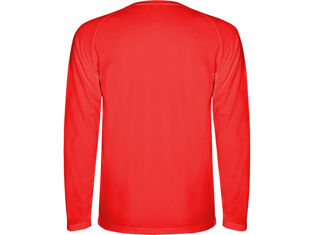Футболка Montecarlo  мужская с длинным рукавом, красный-1