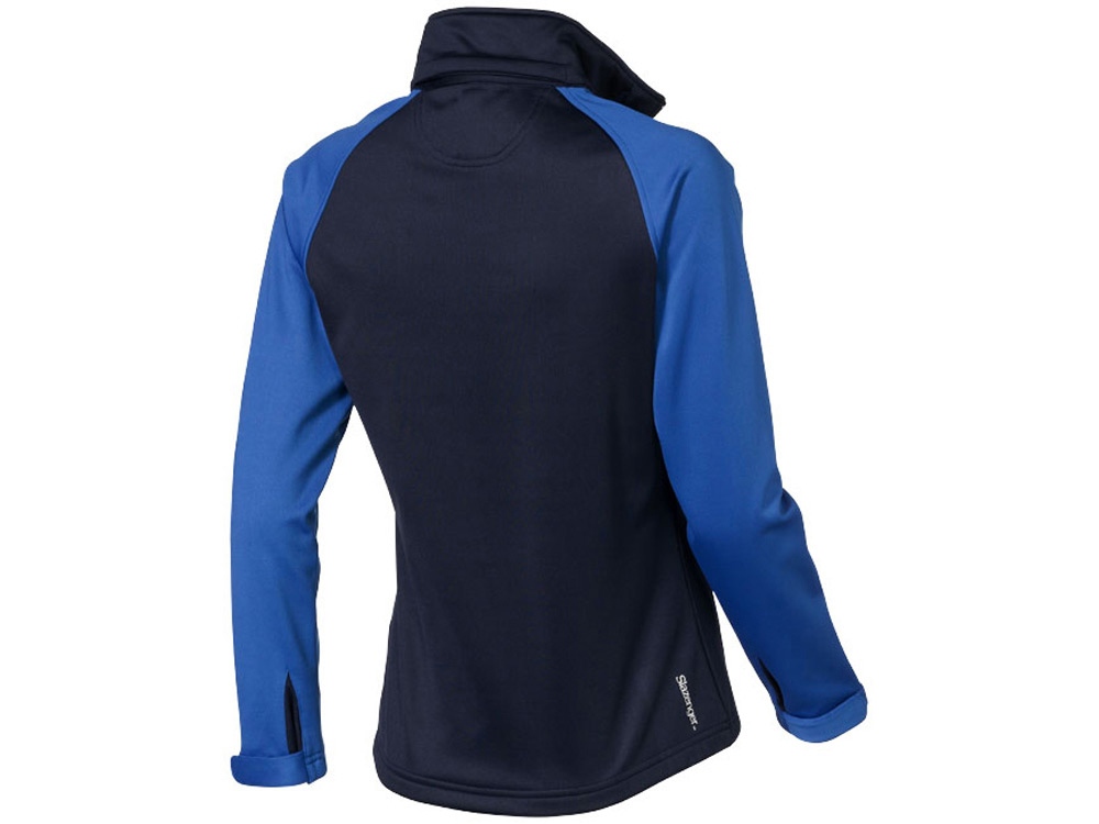 Куртка софтшел Сhallenger женская, темно-синий/небесно-голубой-3