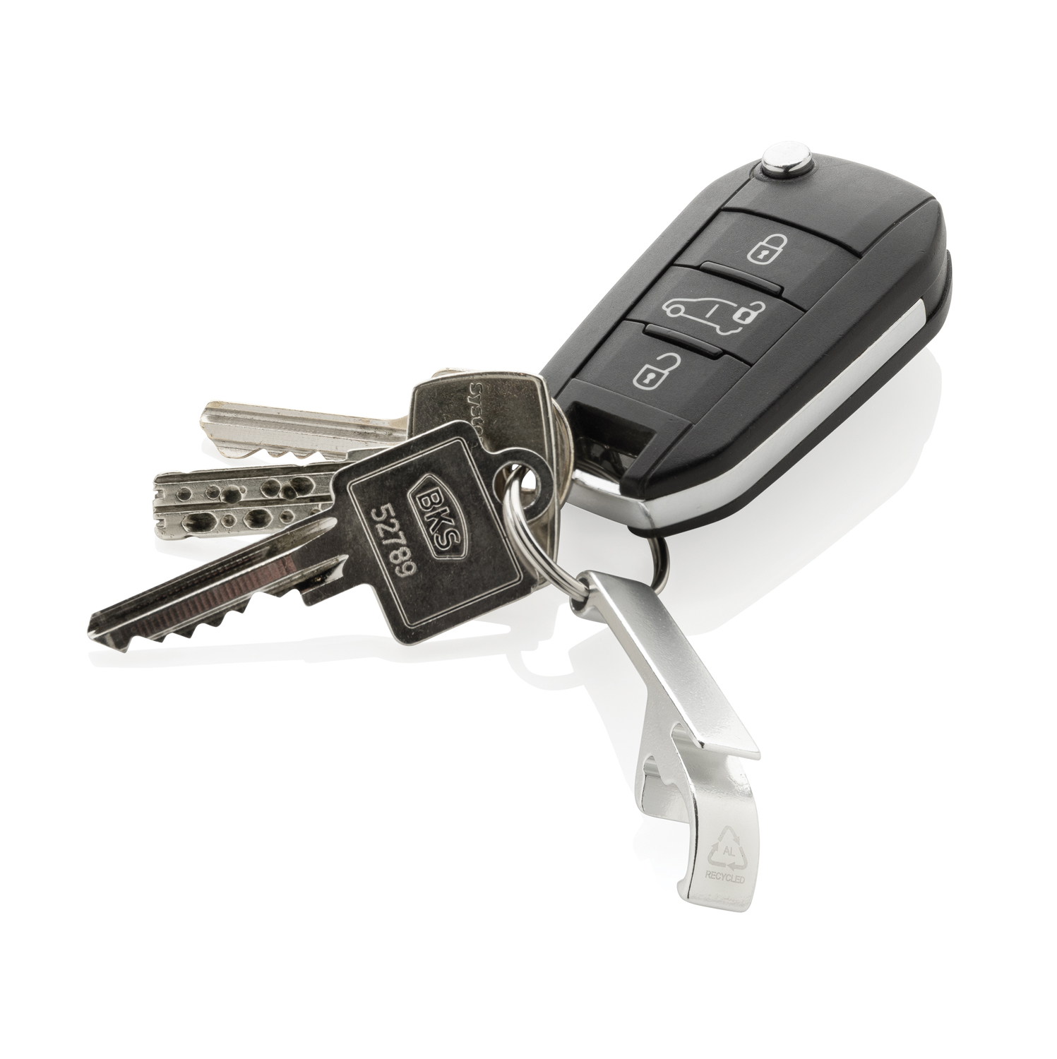 Открывалка для бутылок с кольцом из переработанного алюминия RCS-5