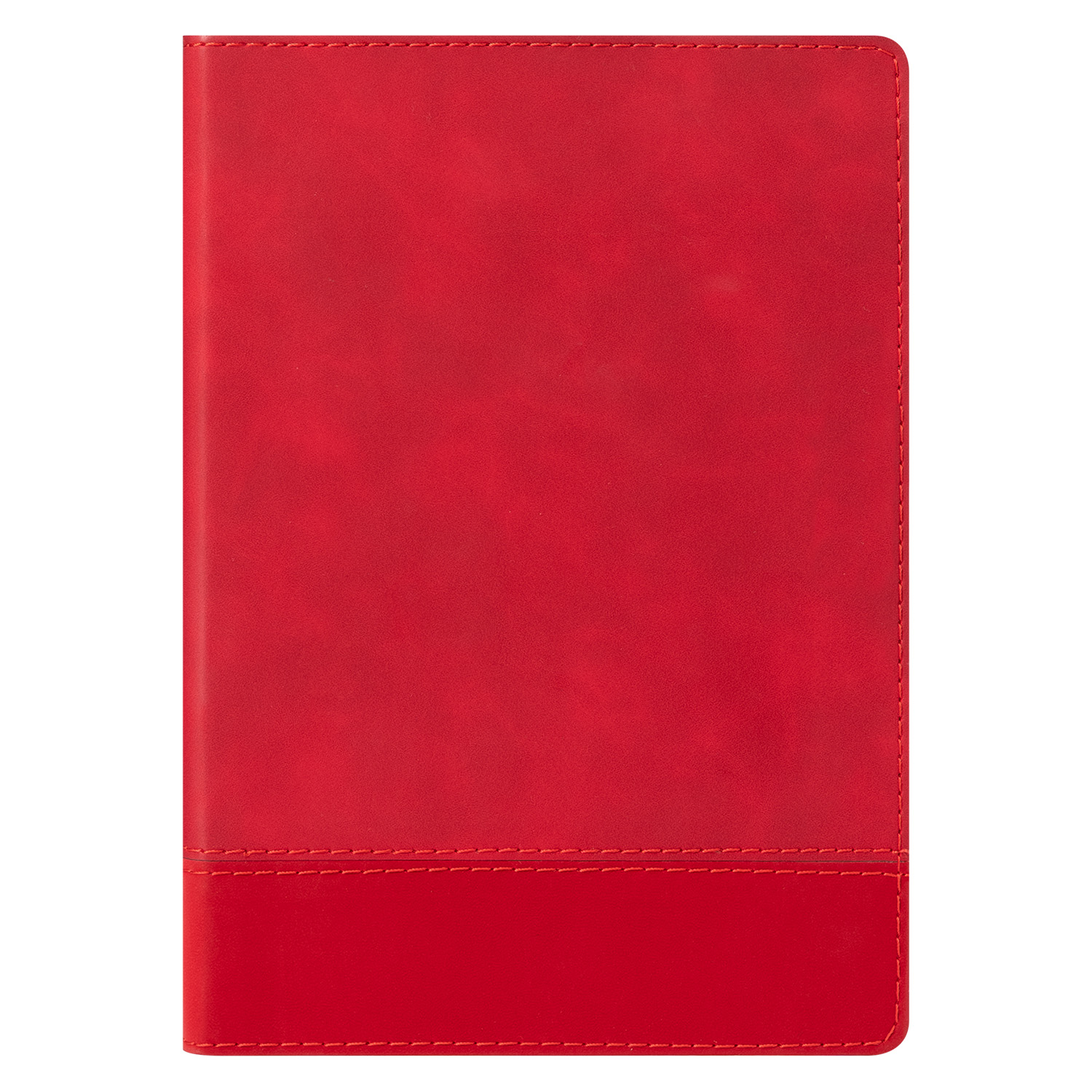 Ежедневник Интеро Горизонталь (Intero Horizontale) 1/5 недатированный, красный-0