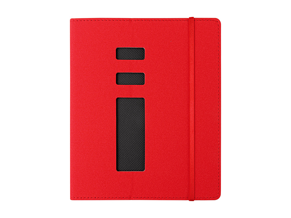 Ежедневник недатированный А5  La Manche, красный-1