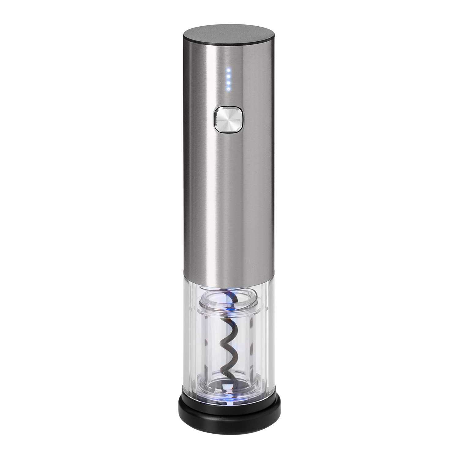 Набор для вина с электрическим штопором Винтаро (Vintaro), серебряный-4