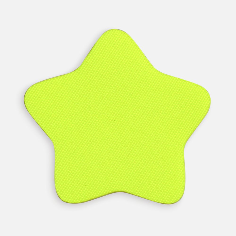 Наклейка тканевая Lunga Bial, M, желтый неон-0