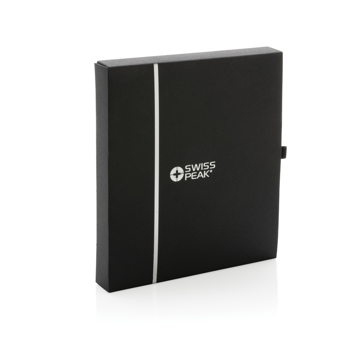 Обложка на паспорт с багажной биркой Swiss Peak из переработанного полиуретана GRS-7