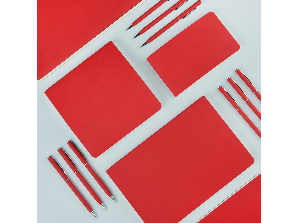 Ежедневник недатированный B5 Megapolis Flex (красный)-6