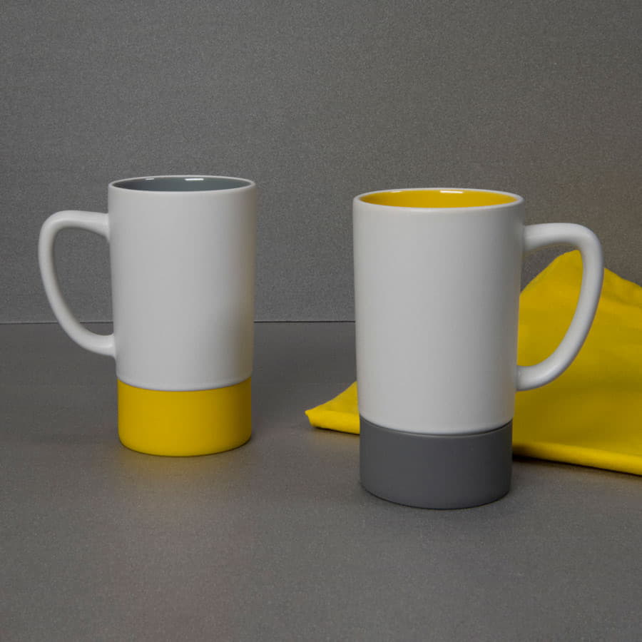 Кружка FUN 2, белый, зеленый-3