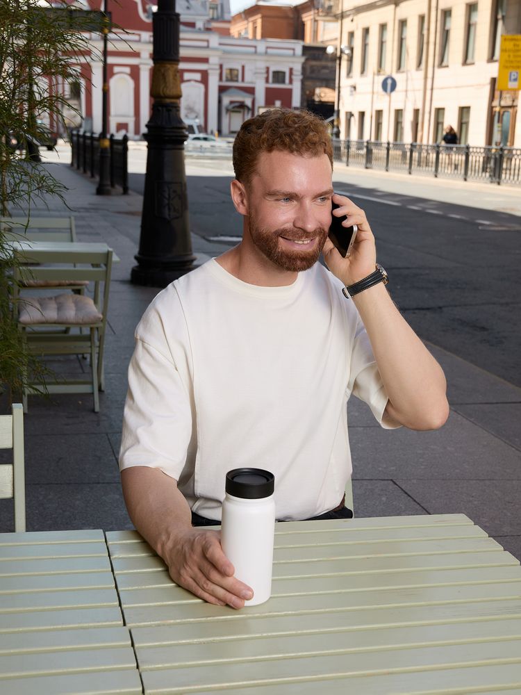 Термостакан Hardproof, белый-4