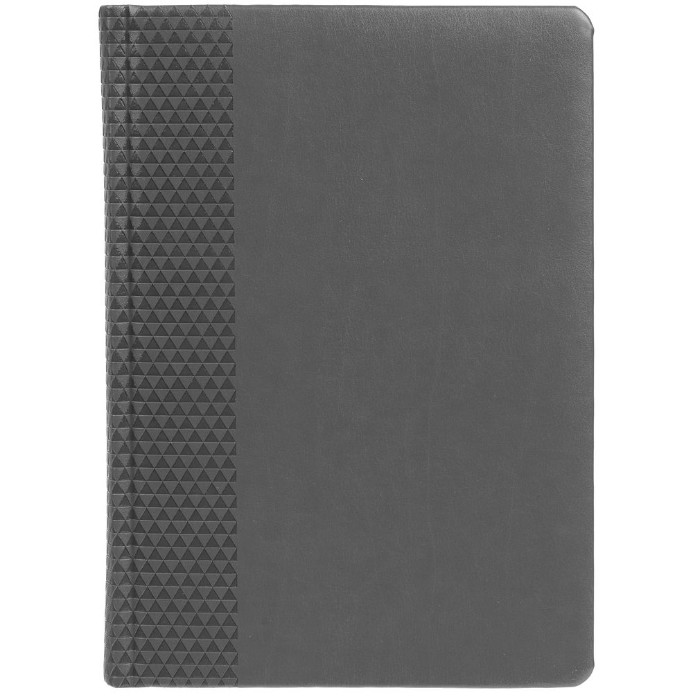 Ежедневник Prizma, недатированный, серый-1