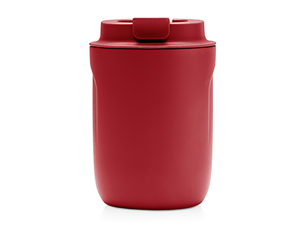 Термокружка Таник из нержавеющей стали с двойными стенками, красный-0