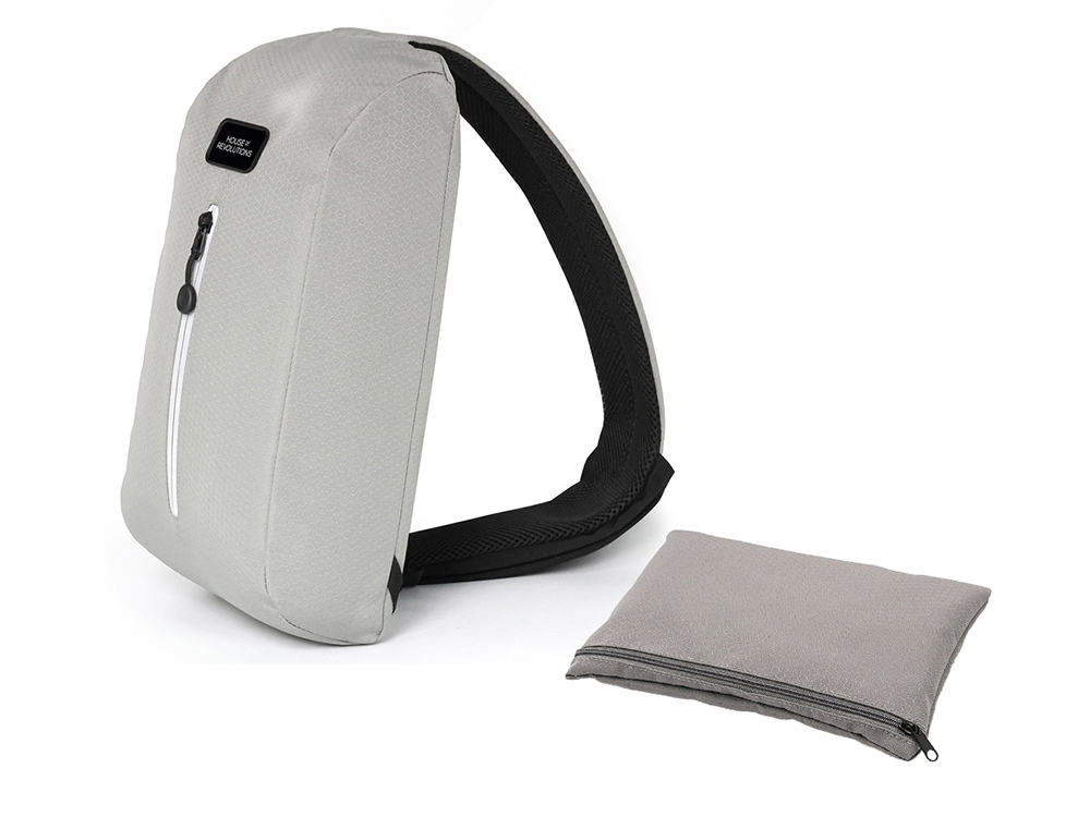 Подарочный набор с бутылкой для воды в сумке - слинге 
Athletic nomad, красный-2