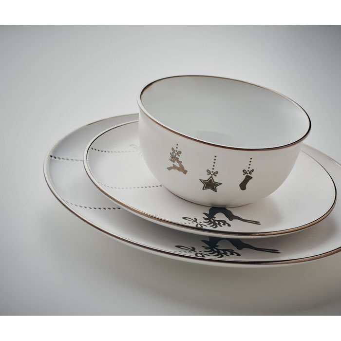 Сервиз, белый-2