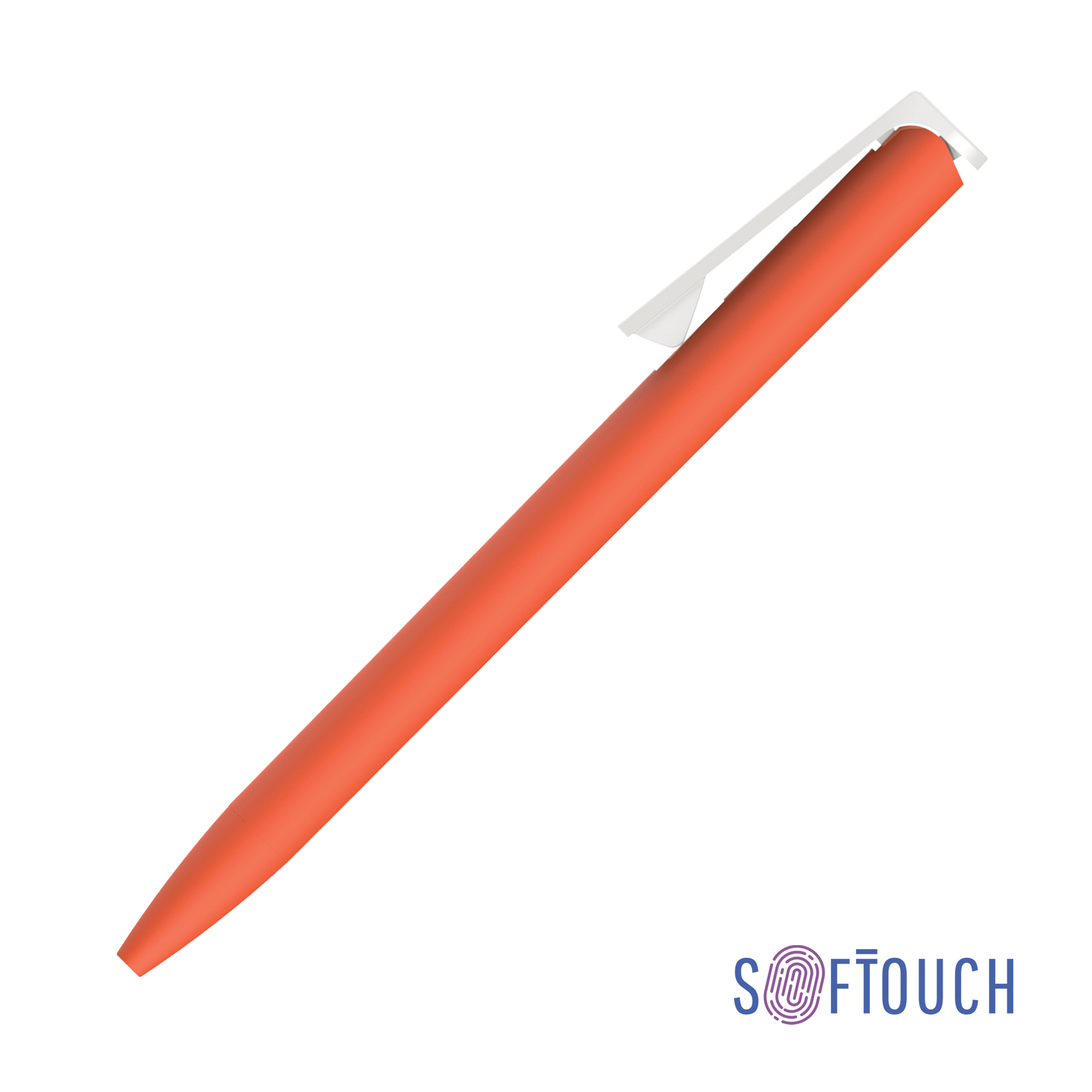 Ручка шариковая "Clive", покрытие soft touch-0