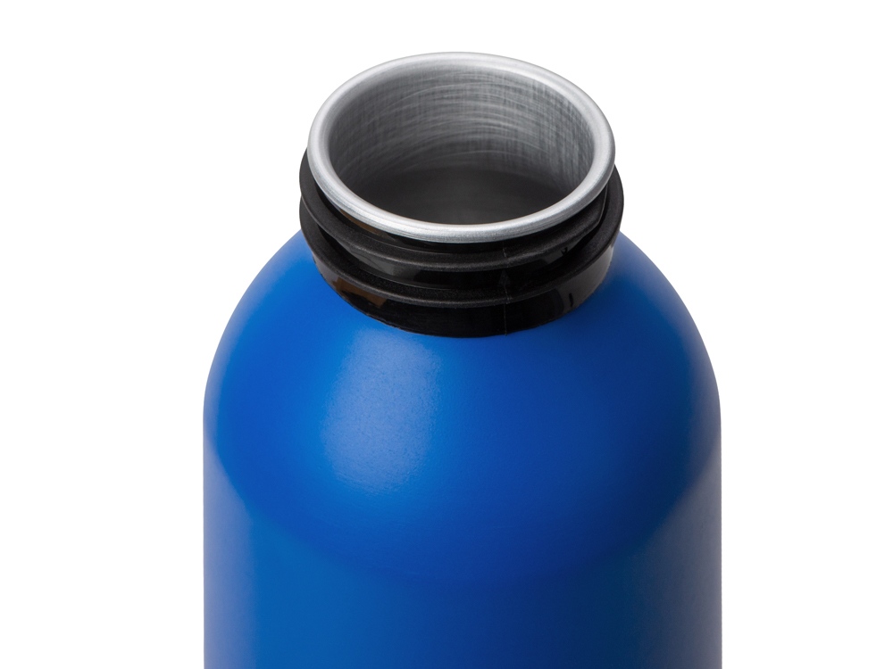 Алюминиевая бутылка для воды с ручкой Plain Alu, 650 мл, синий-1