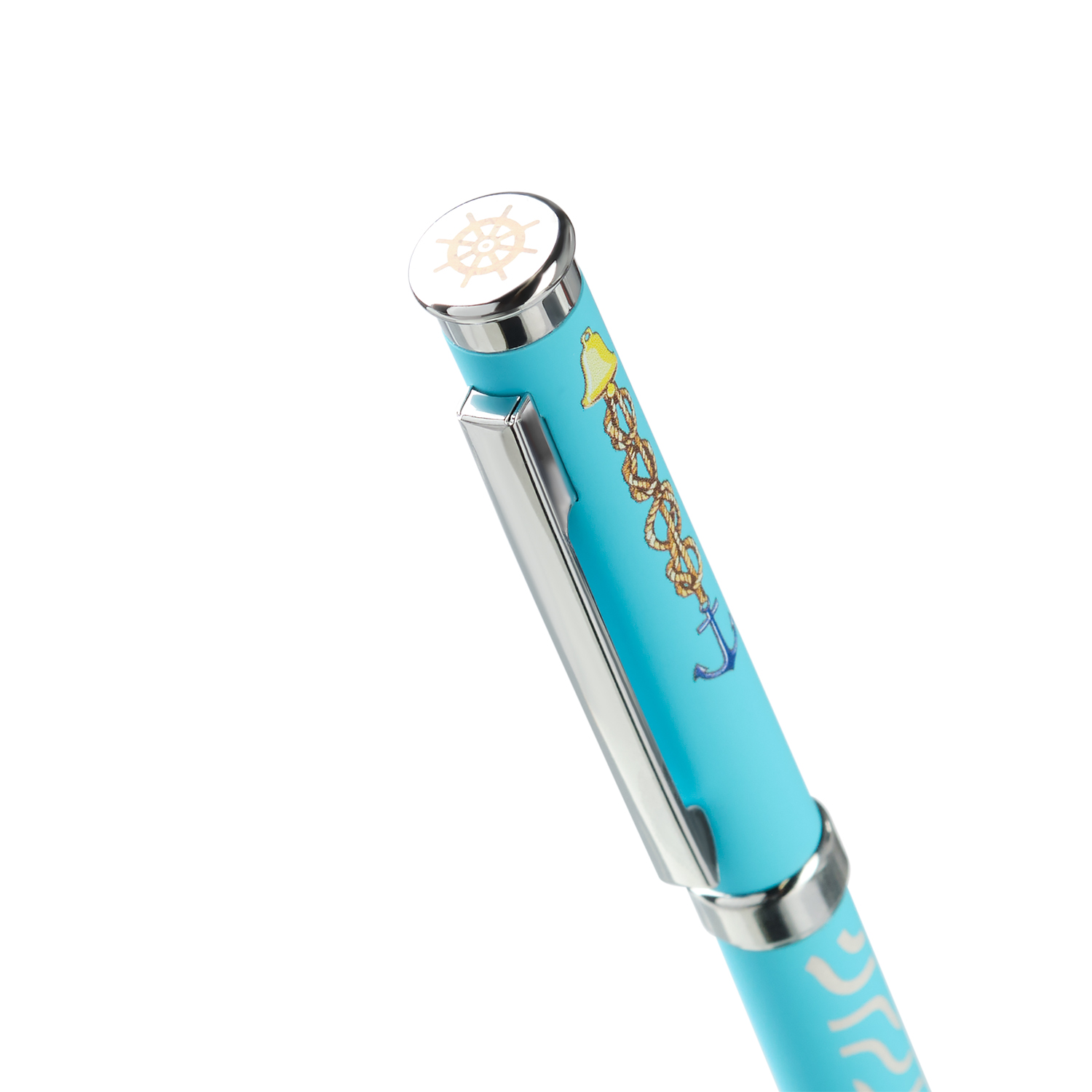 Шариковая ручка Бенуа (Benua), голубая-8