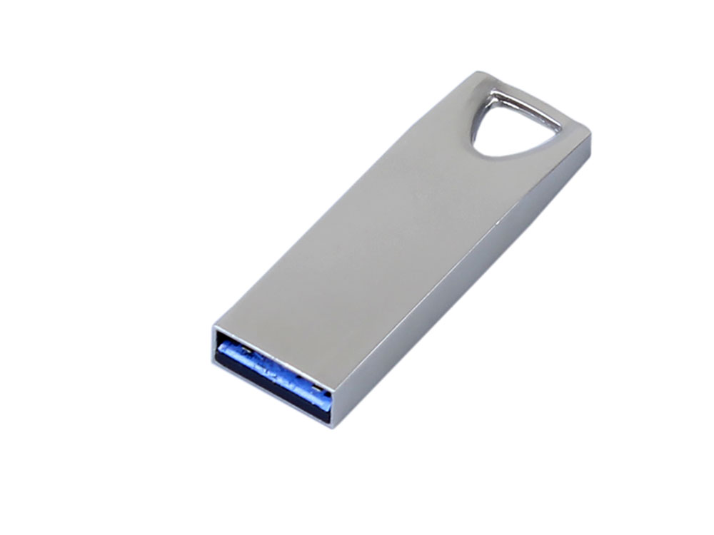 USB 2.0-флешка на 4 Гб с мини чипом, компактный дизайн, стильное отверстие для цепочки-1