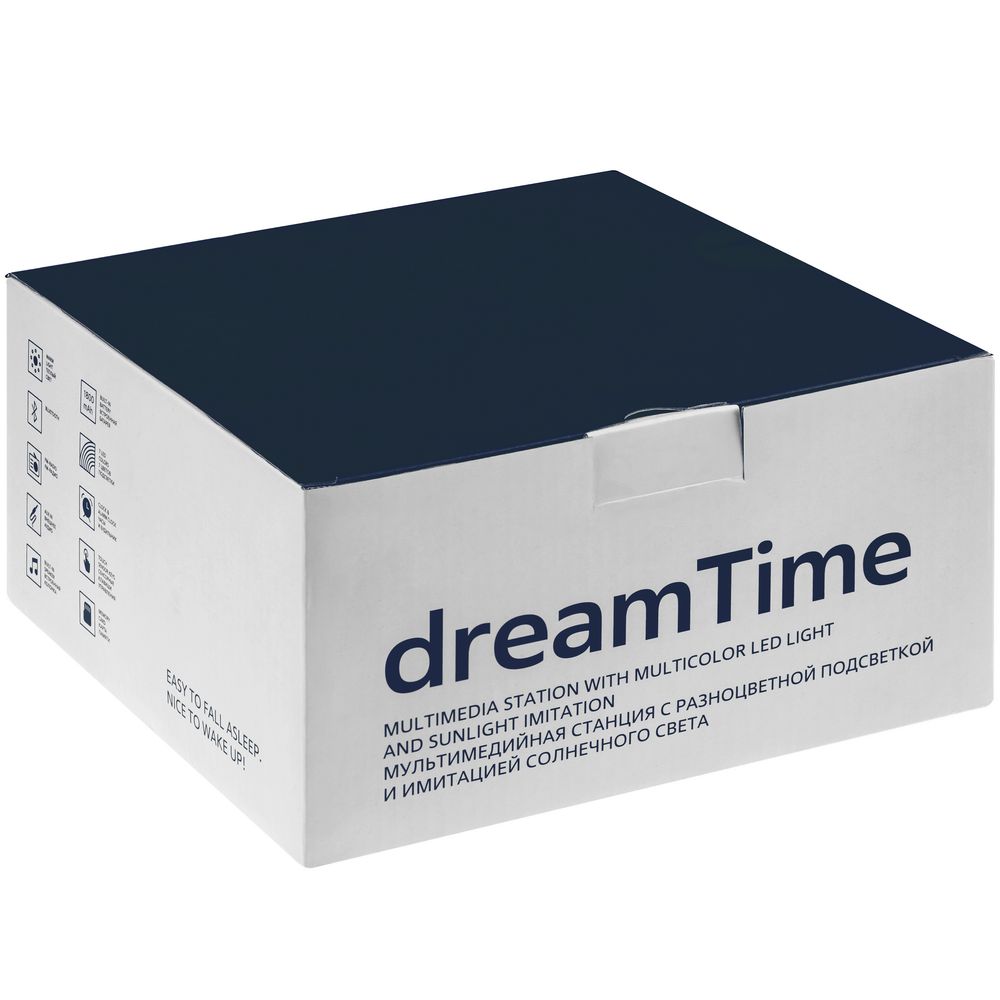 Лампа-колонка dreamTime для пробуждения светом и музыкой, черная-6