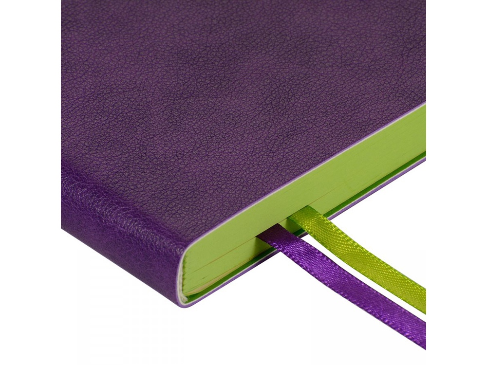 Ежедневник недатированный А5 Boston, фиолетовый-4