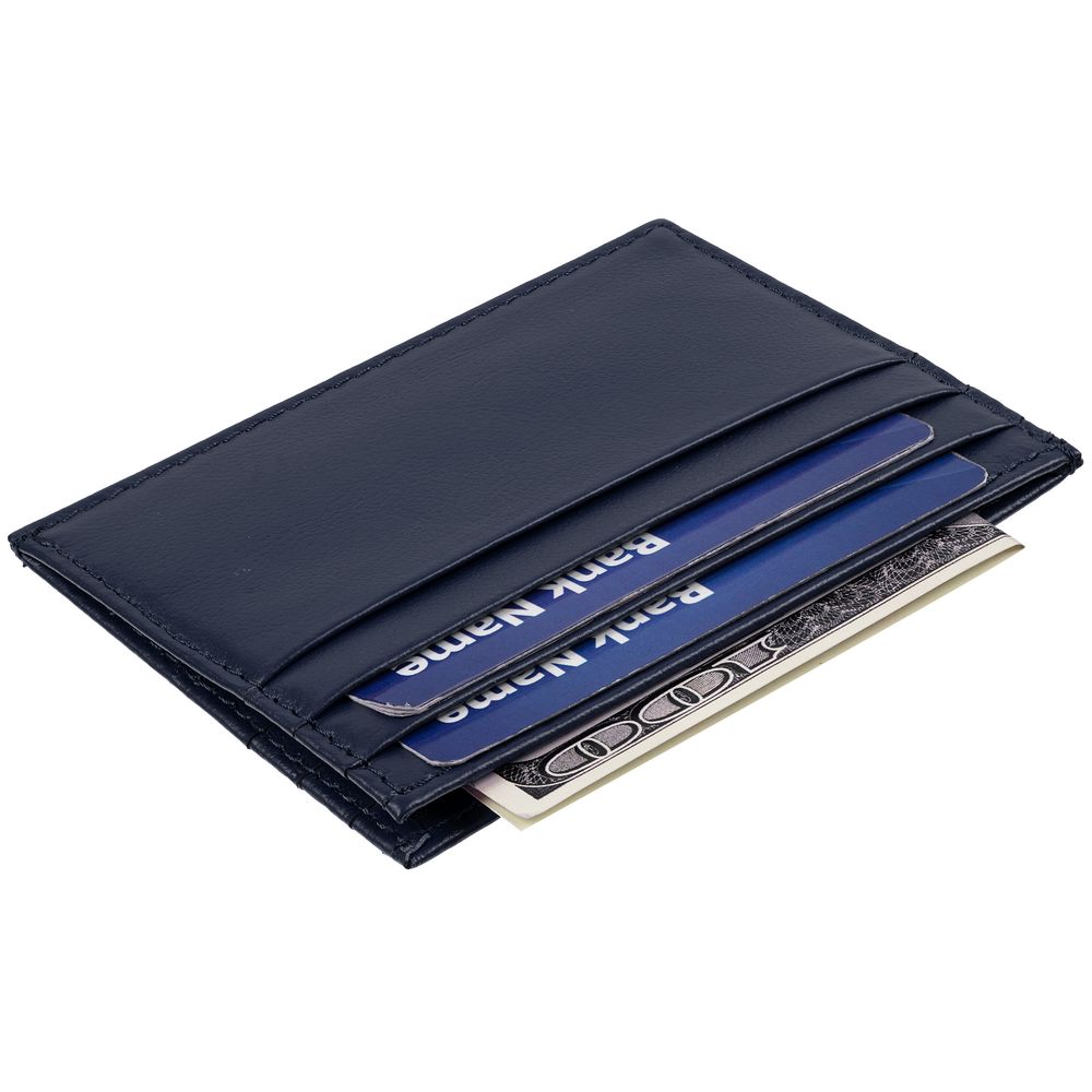 Чехол для карточек Top, синий-2