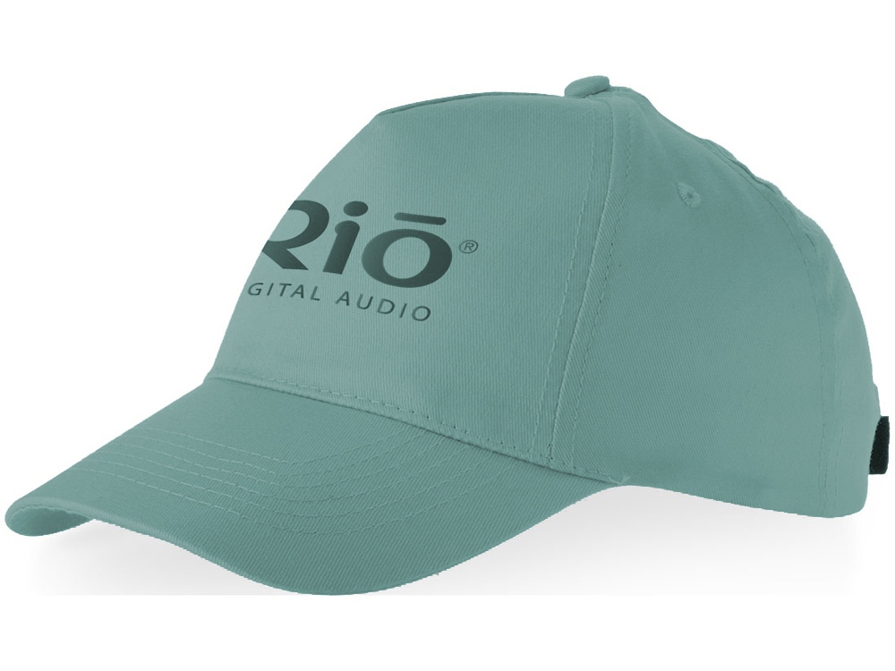 Бейсболка Memphis 5-ти панельная 165 гр, припылено-бирюзовый-6