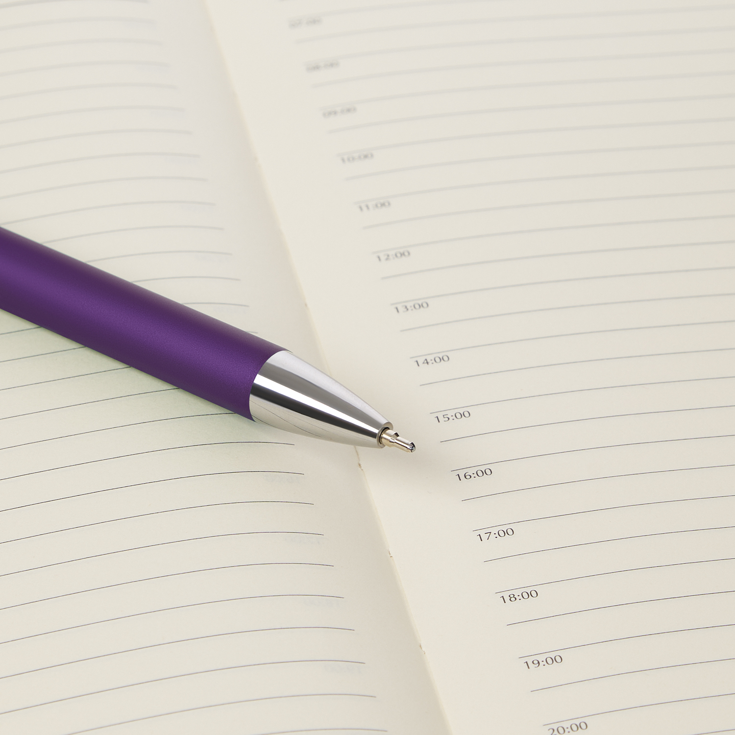 Шариковая ручка Legato, фиолетовая-3