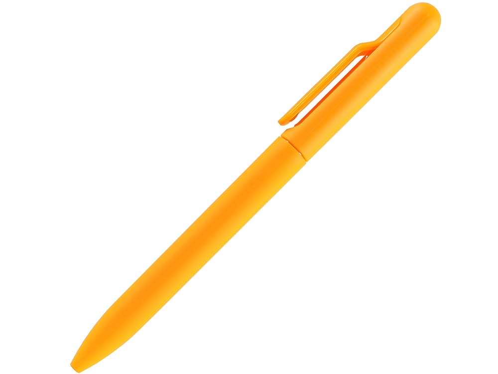 Ручка пластиковая шариковая FAMILY SOFIA, soft touch (Жёлтый)-0