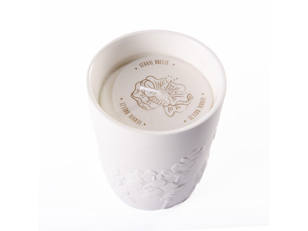 Свеча Valerie Concept CNDL FLV, белый-1