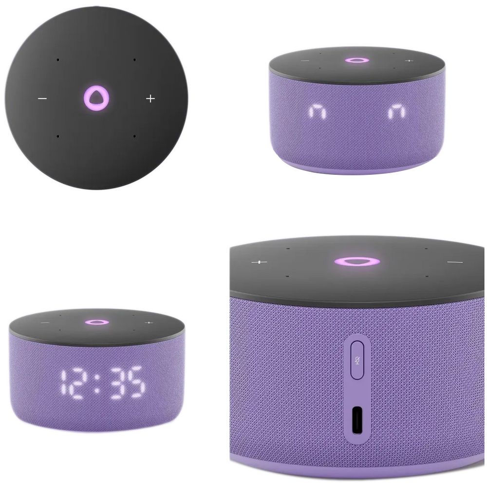 Умная колонка «Яндекс Станция Мини 3», фиолетовая-2