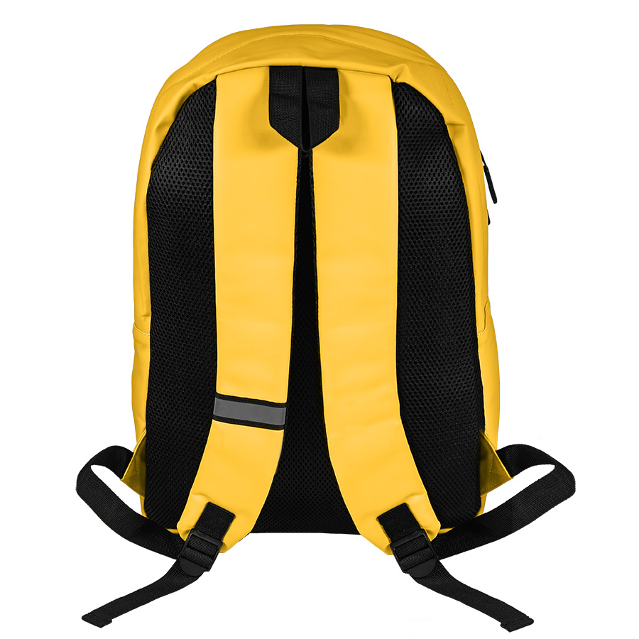 Рюкзак водостойкий "Simple", жёлтый, 45 х 32 х 13 см, 100% полиуретан, желтый-3