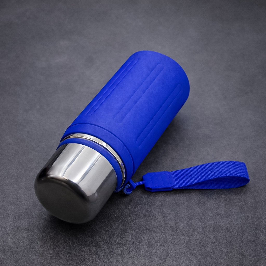 Термос Groove (синий)-3