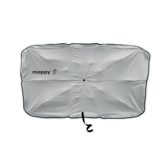 Зонт для автомобиля, черный-2