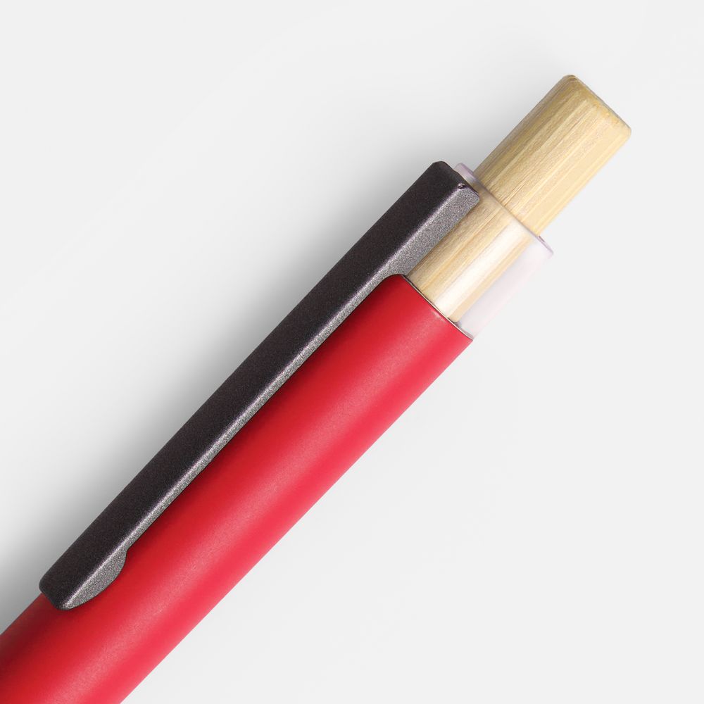 Ручка шариковая Bambink в подарочной упаковке, красная-2