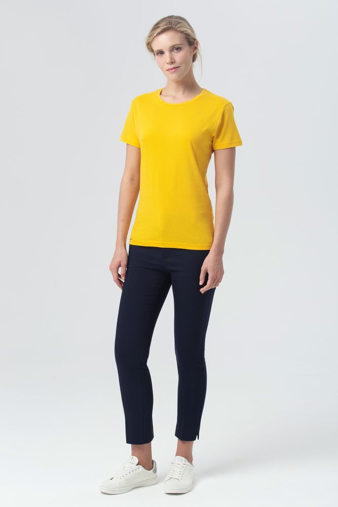 Футболка женская Miss 150, желтая-6