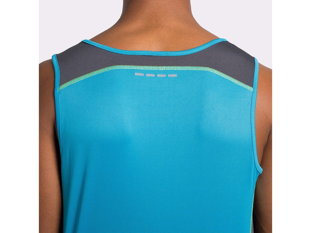 Майка Misano мужская, бирюзовый/эбеновый-4