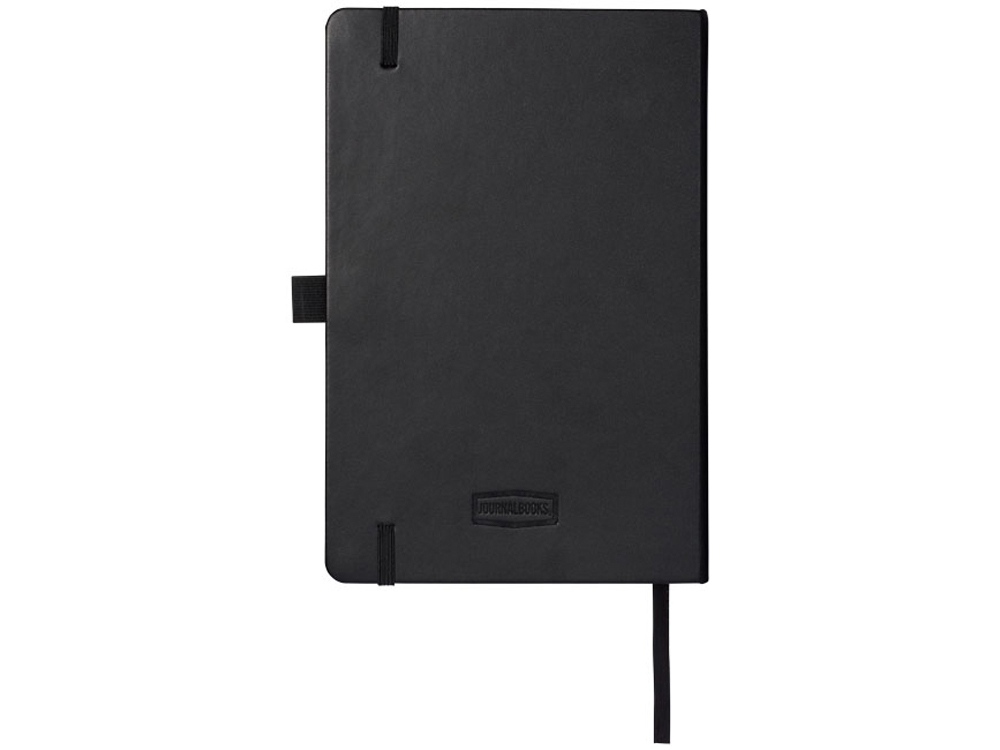 Записная книжка Nova формата A5 с переплетом, черный-2