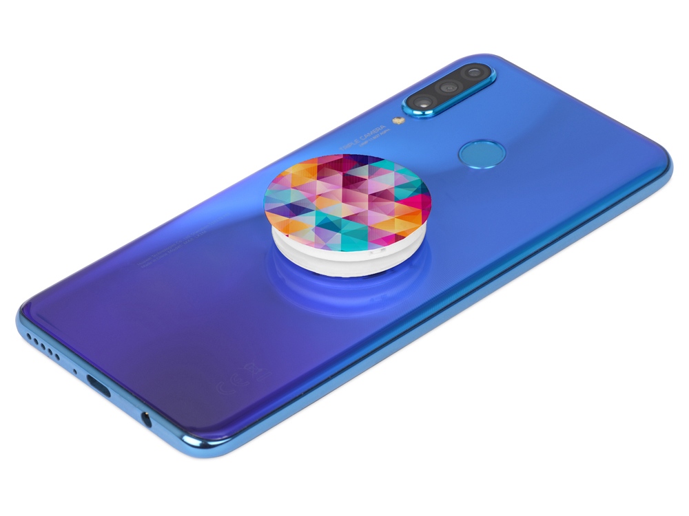 Держатель для телефона Pop Stand, белый-5