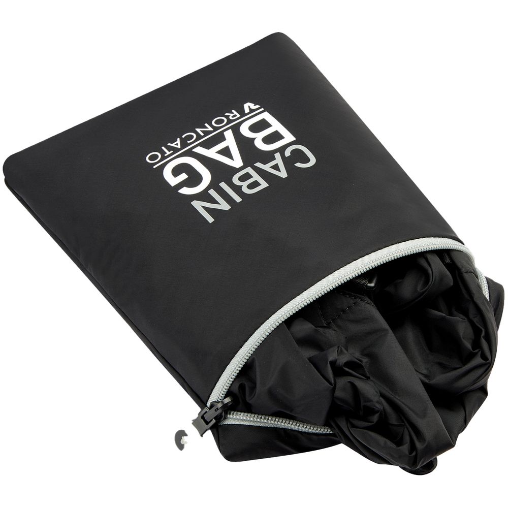 Сумка дорожная Compact Neon, черная с белым-3