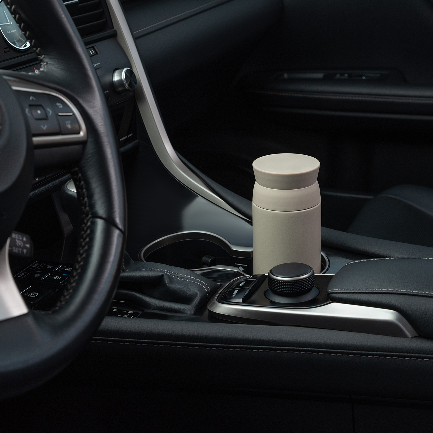 Термобутылка вакуумная герметичная Грейс, серая-6