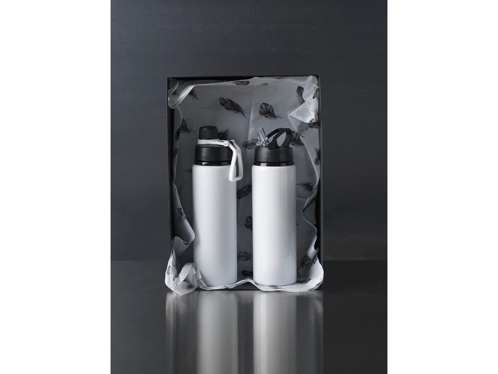 Спортивная бутылка Fitz объемом 800 мл, красный-3