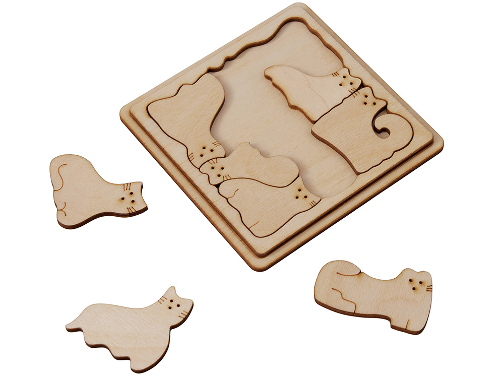 Деревянная головоломка Catgram-7