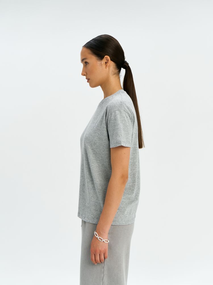 Футболка унисекс Regent 150, темно-серая-10