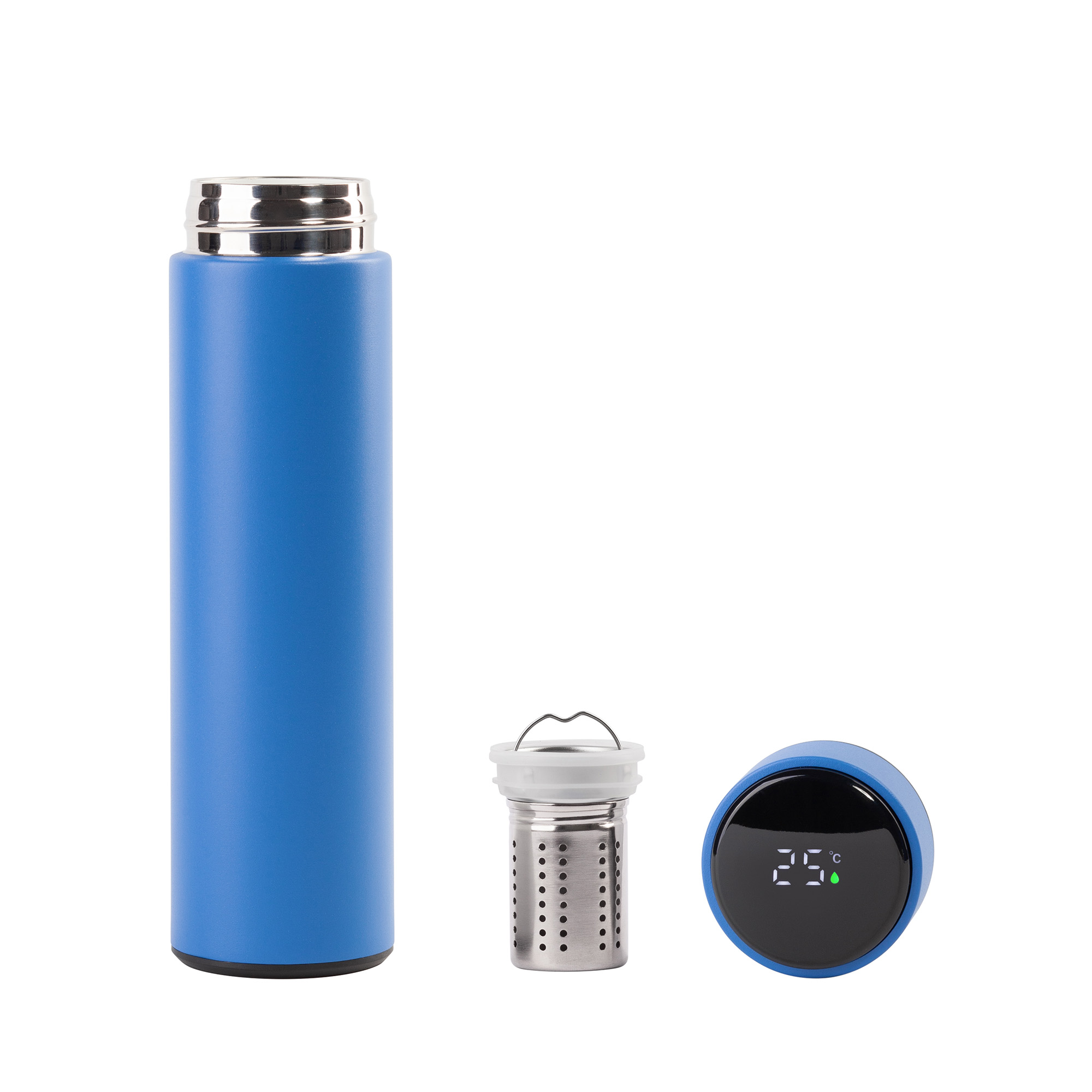 Заварочный термос "Финикс" 500 мл с индикацией температуры-1